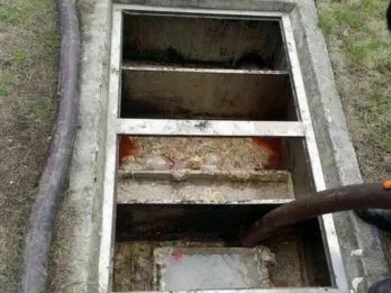 松北隔油池清理