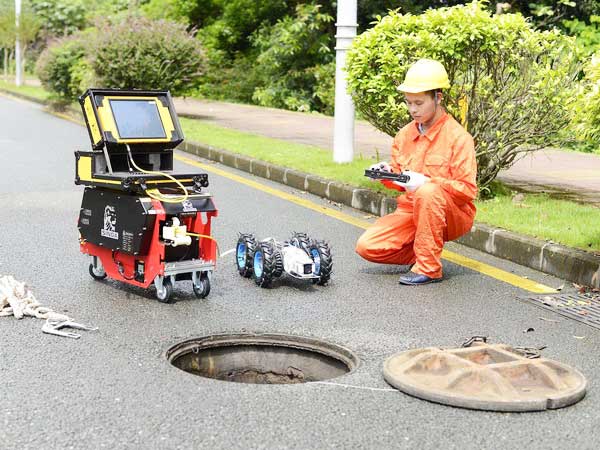 松北管道机器人检测