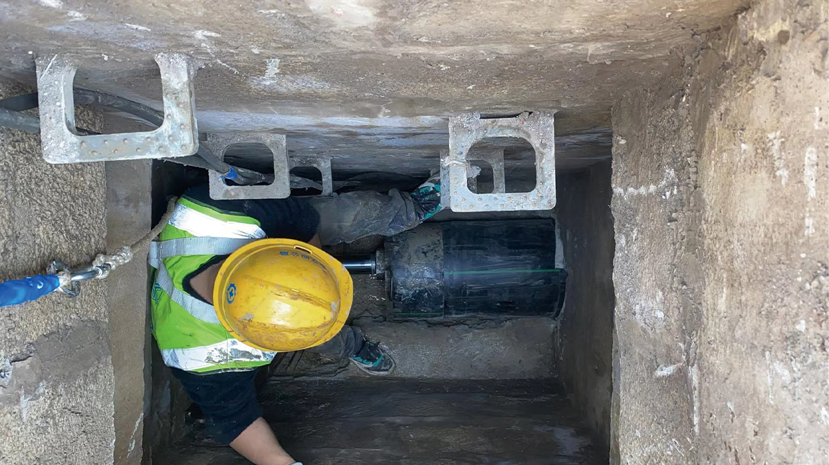 松北HDPE短管内衬法